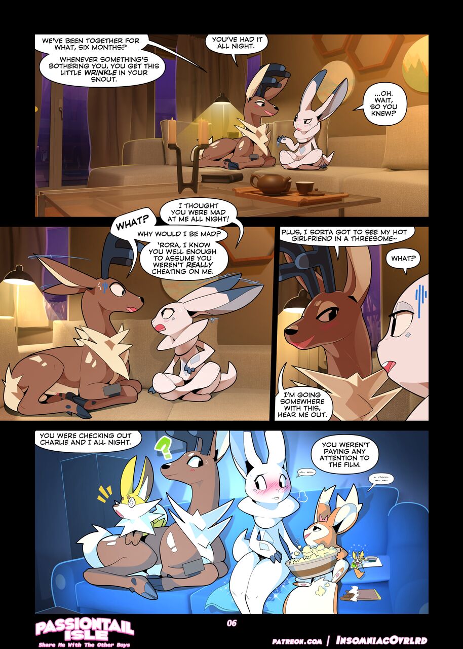 Passiontail Isle : Share Me With The Other Boys page 7 full