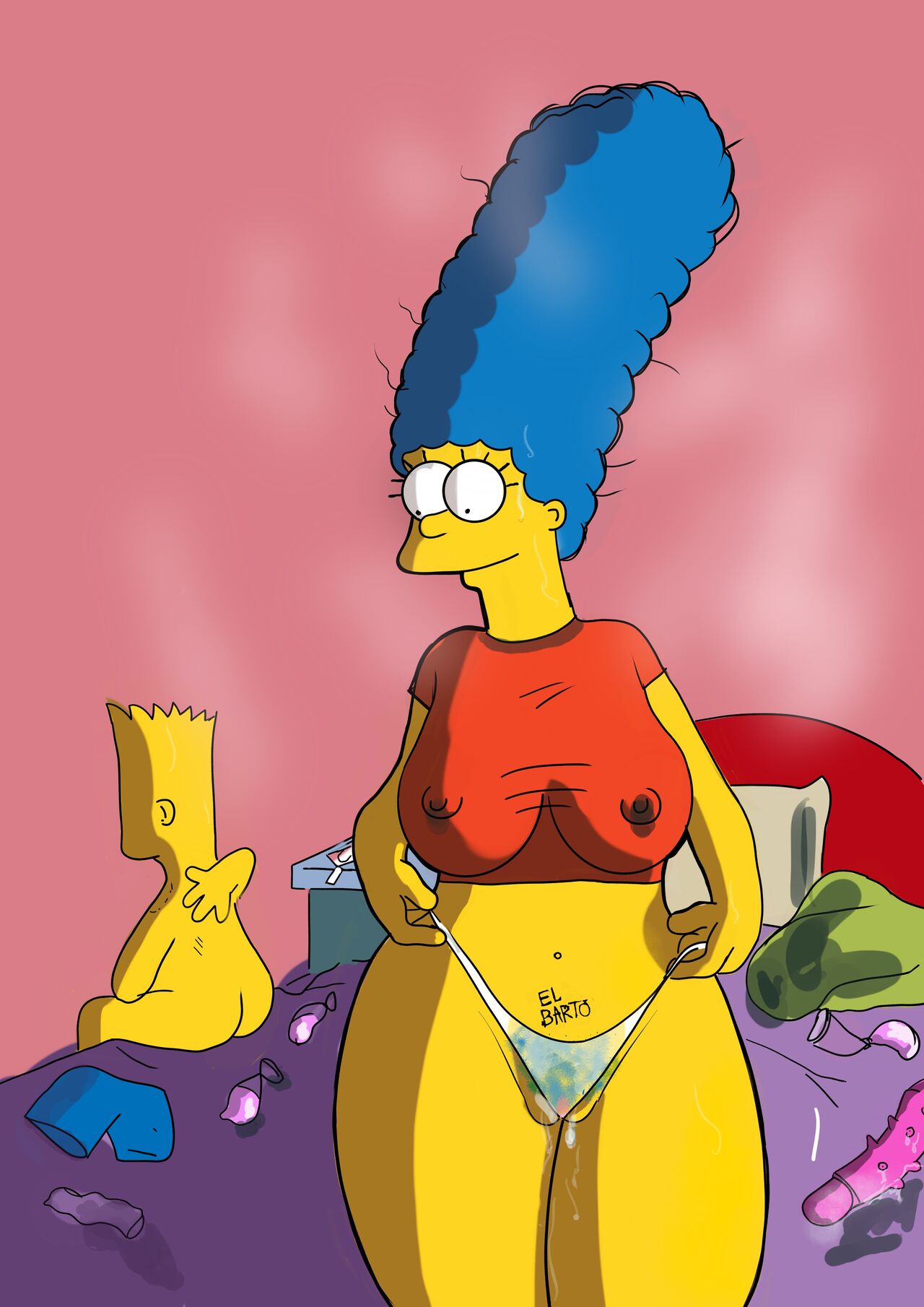 Marge Simpson page 5 full