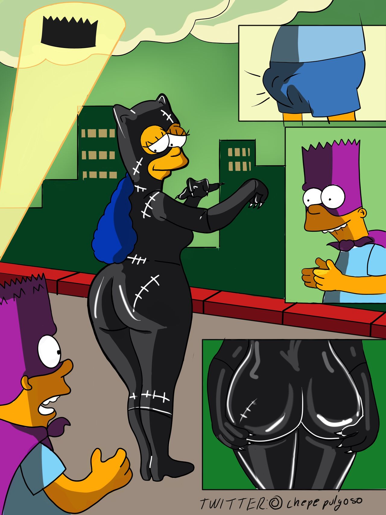 Marge Simpson page 6 full