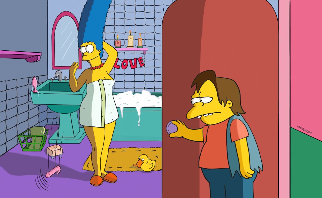 Marge Simpson page 8 full