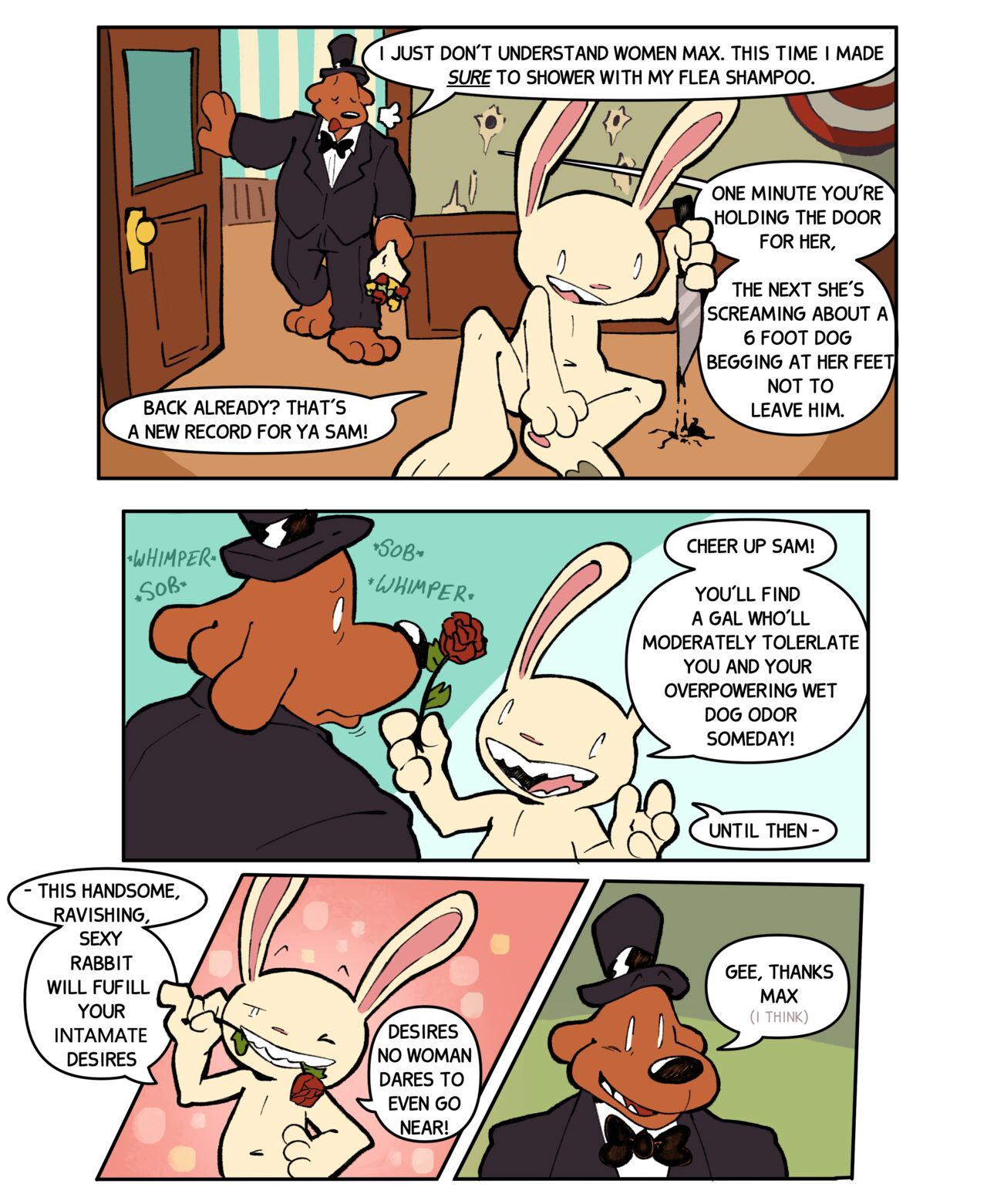 Sam &amp; Max Date Night page 1 full