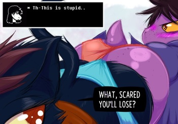 Panty Tug-of-War: Mae Borowski vs. Susie cover