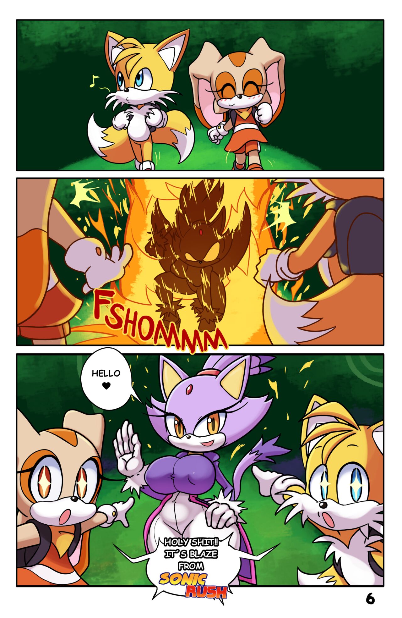 Tails Rush'd: Blazy Mix page 10 full