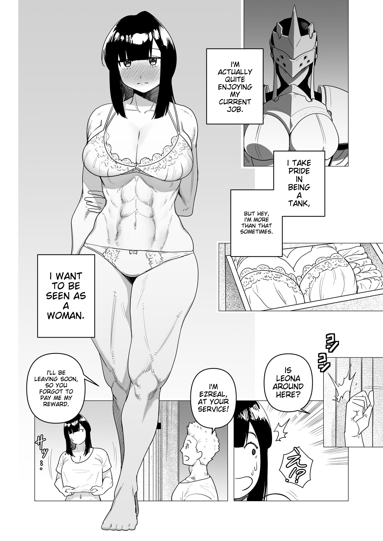 Tank Onna Kishi wa Dakaretai. page 6 full