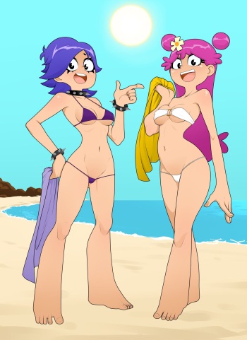The Titanesses Strike Again: Bye-Bye, Puffy AmiYumi! cover