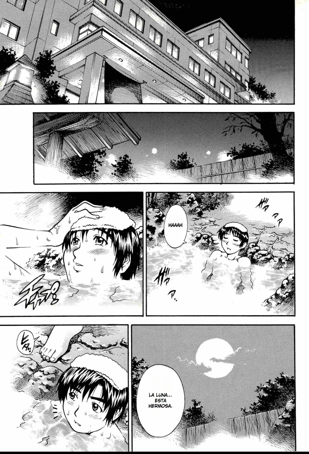 Ureta Okami no Tsuya 々 Midare yu | El Baño Lustroso y Lascivo de una Propietaria Madura page 3 full