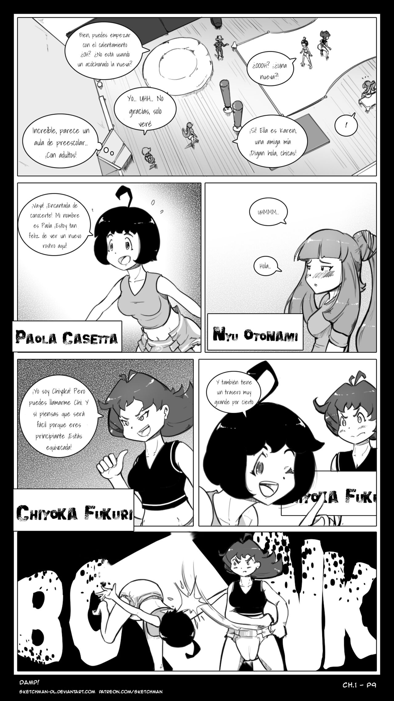 Artista - SketchManDL / DAMP! CAPITULO I page 10 full