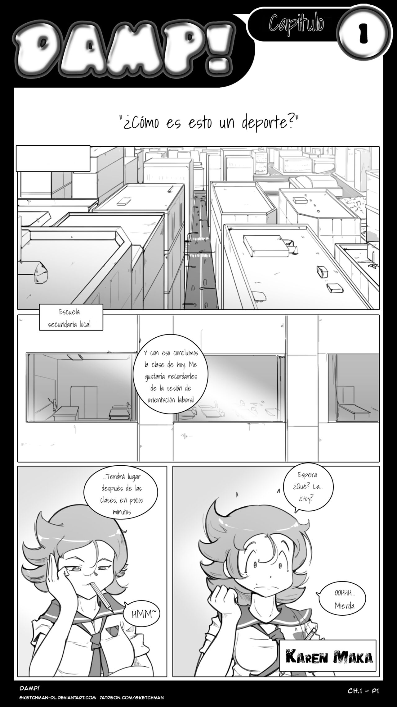 Artista - SketchManDL / DAMP! CAPITULO I page 2 full
