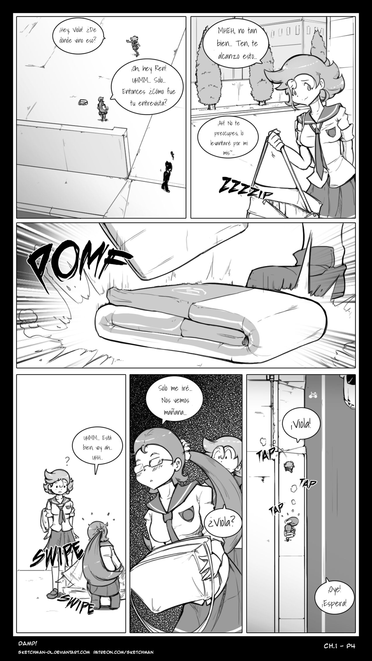 Artista - SketchManDL / DAMP! CAPITULO I page 5 full