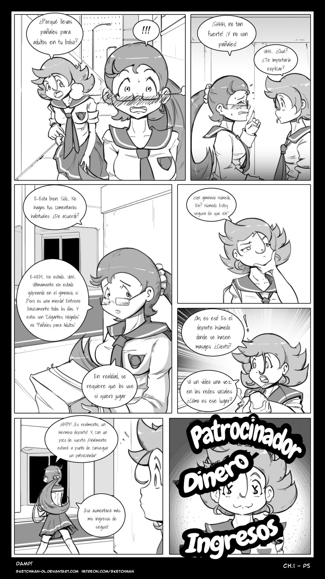 Artista - SketchManDL / DAMP! CAPITULO I page 6 full