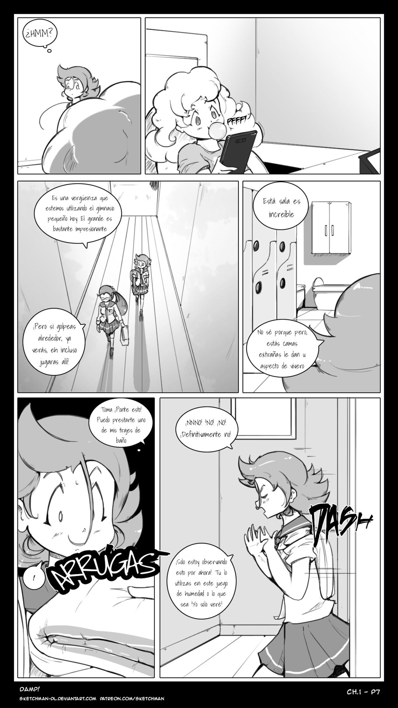 Artista - SketchManDL / DAMP! CAPITULO I page 8 full