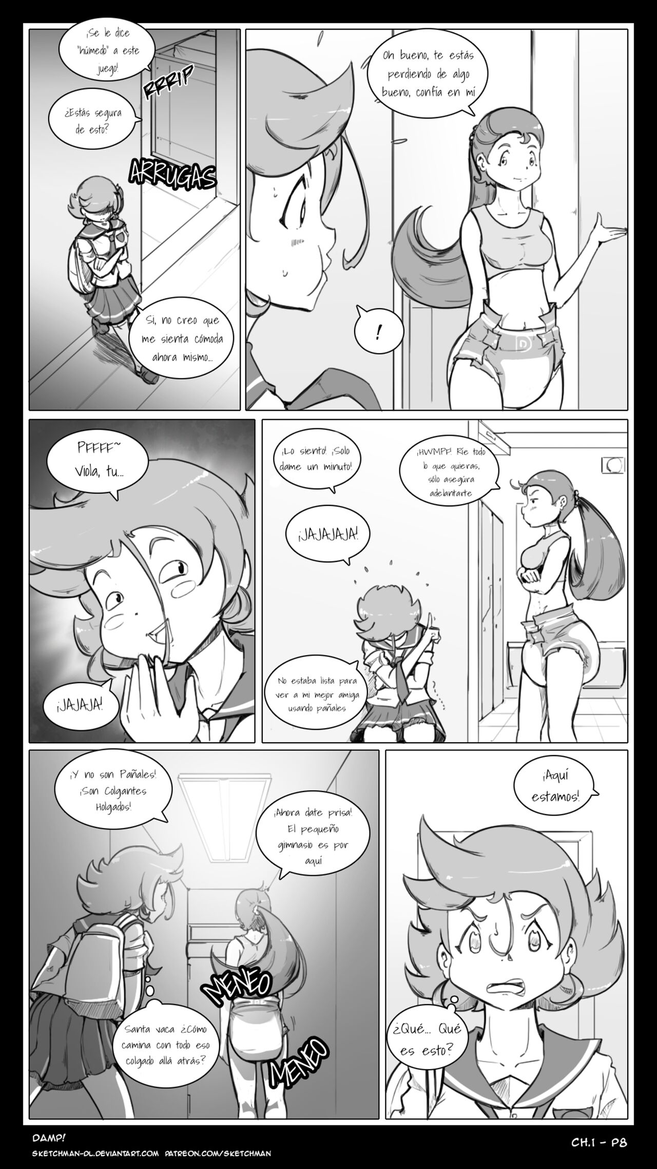 Artista - SketchManDL / DAMP! CAPITULO I page 9 full