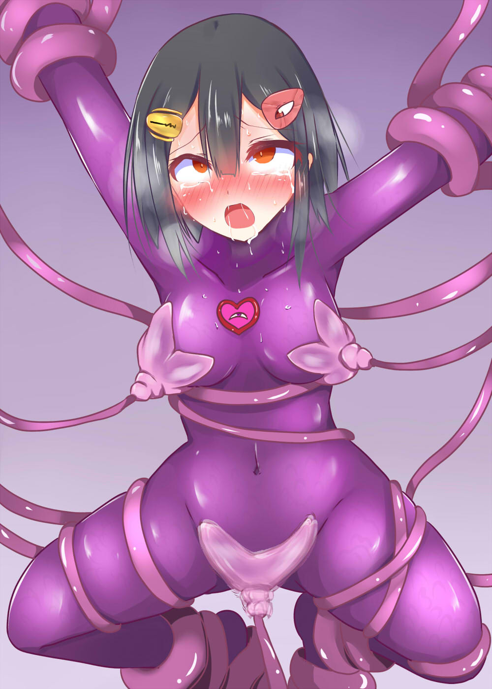 Zenshin Picchiri Shokushufuku Sugata de Kousoku Sare Kusuguttaku Sareru Michelle-chan page 8 full