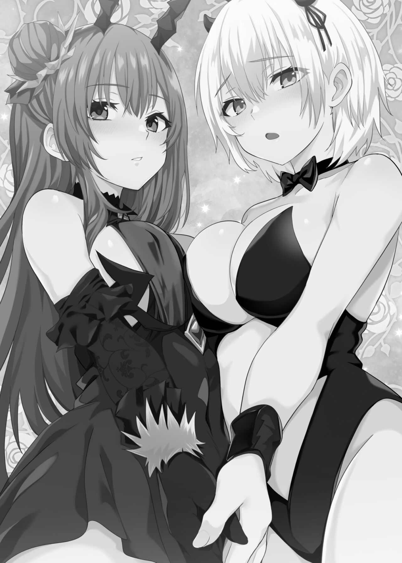 異世界娘のデリヘル嬢～プロサキュバス×野良サキュバスの百合指導～ page 2 full