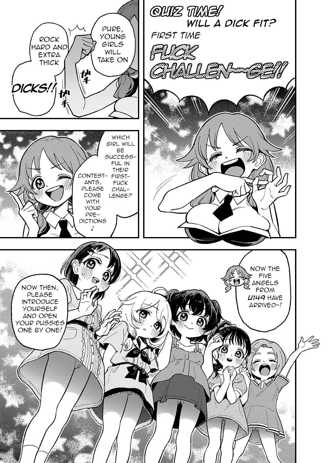 Quiz! Ochinpo Hairu kana? Hajimete no Hamehame Challeeeenge!!​ | QUIZ TIME! WILL A DICK FIT? FIRST TIME FUCK CHALLEN~~GE!! page 2 full