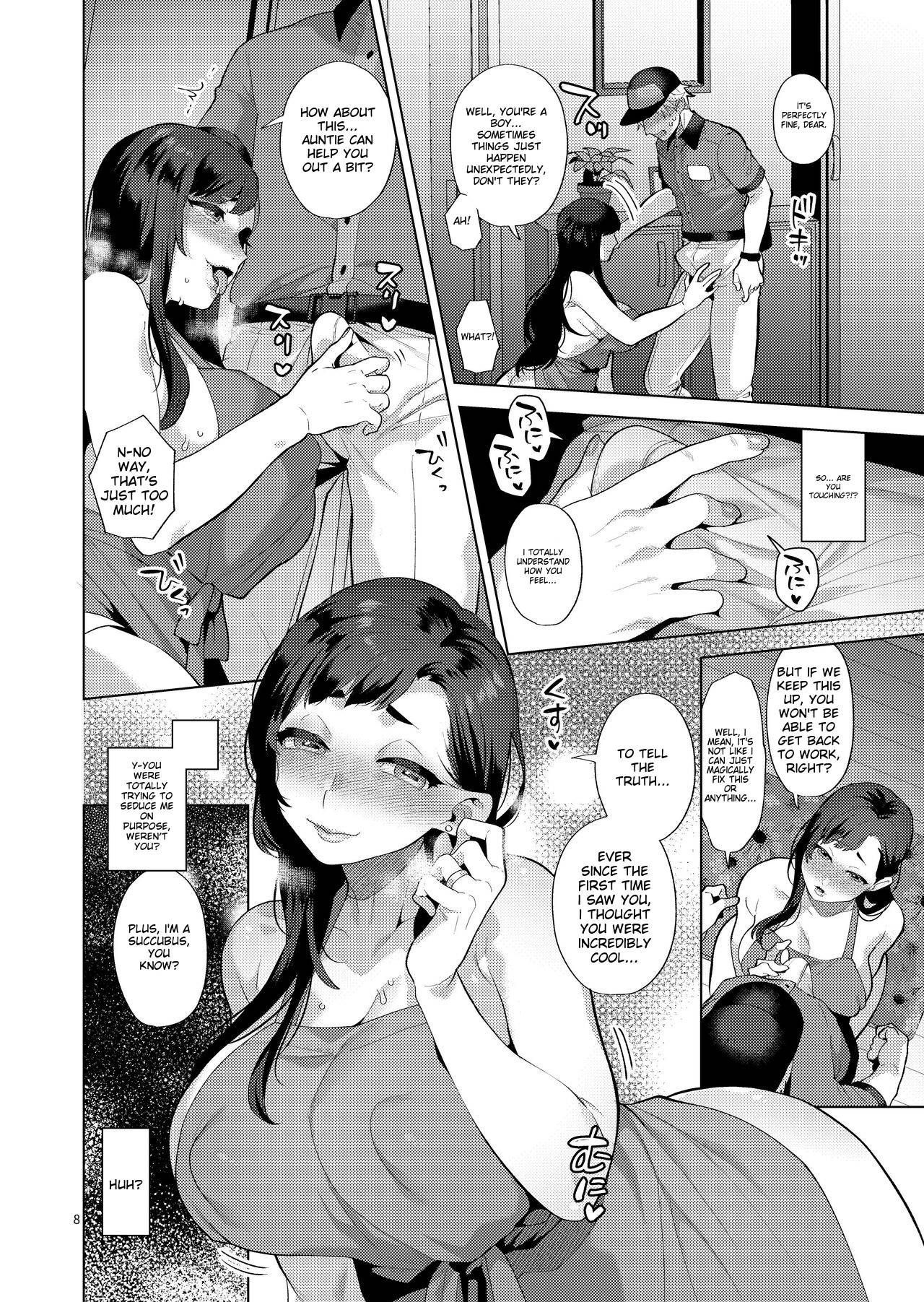 Haitatsusaki no Oku-san ga Shemale Succubus Datta Hanashi | The Lady at the Delivery Address... A Tale of a Shemale Succubus page 7 full