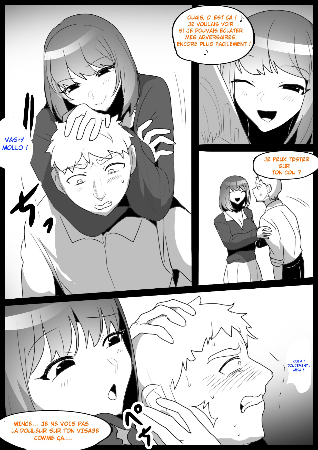 - Je suis devenu l'esclave, un vrai punching-ball par deux filles de ma classe qui ont découvert que j'étais masochiste. - - page 3 full