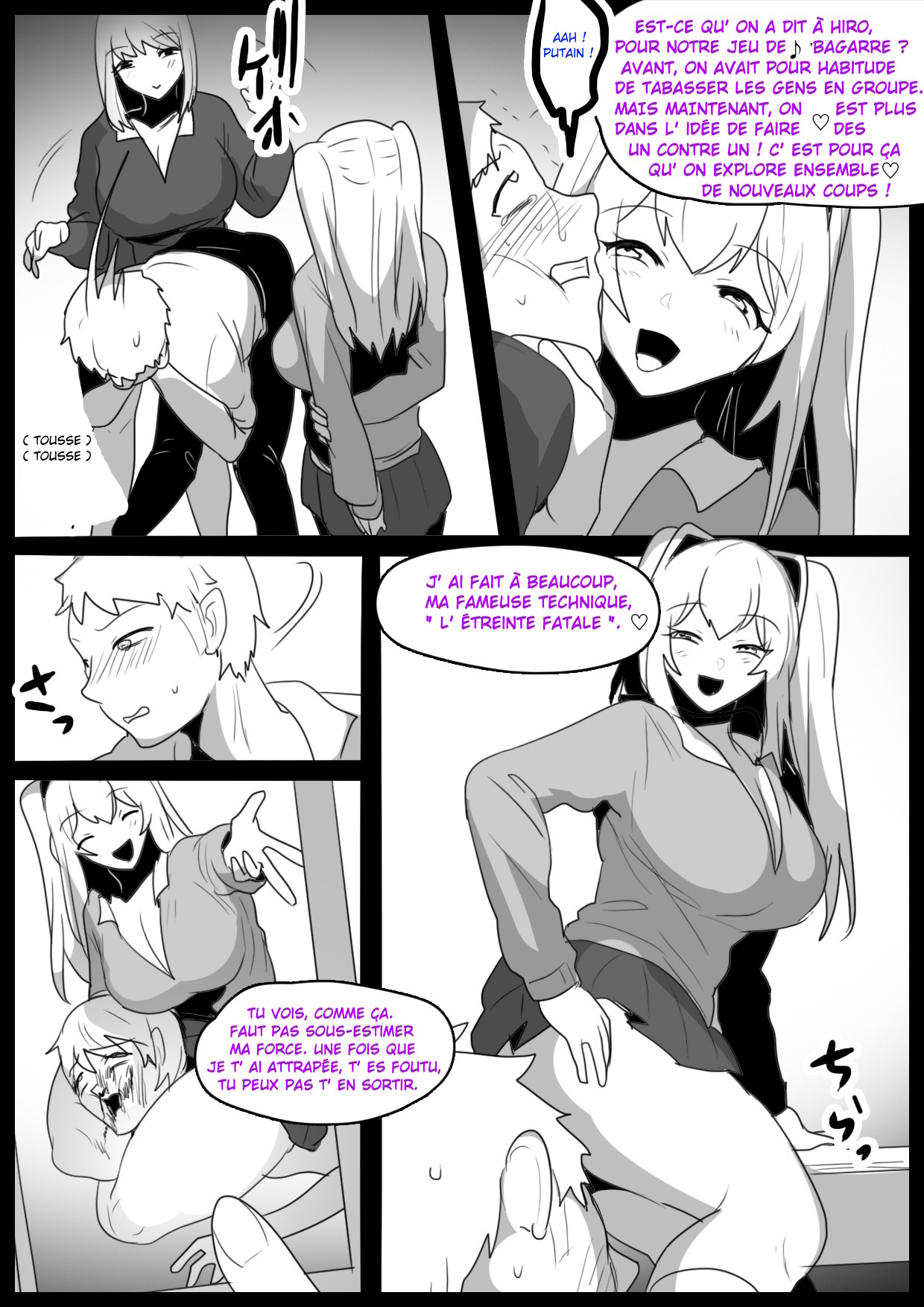 - Je suis devenu l'esclave, un vrai punching-ball par deux filles de ma classe qui ont découvert que j'étais masochiste. - - page 4 full