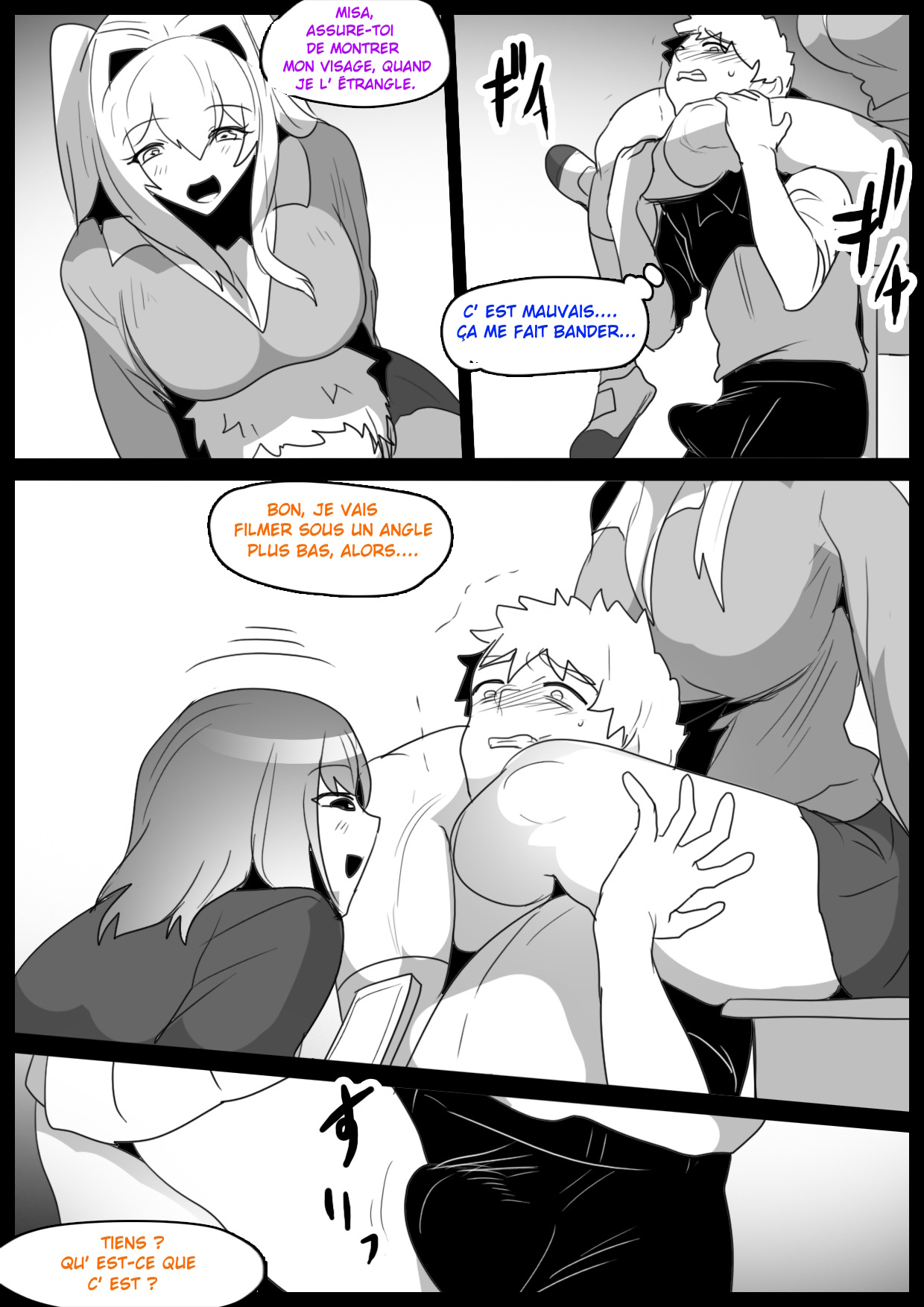 - Je suis devenu l'esclave, un vrai punching-ball par deux filles de ma classe qui ont découvert que j'étais masochiste. - - page 6 full