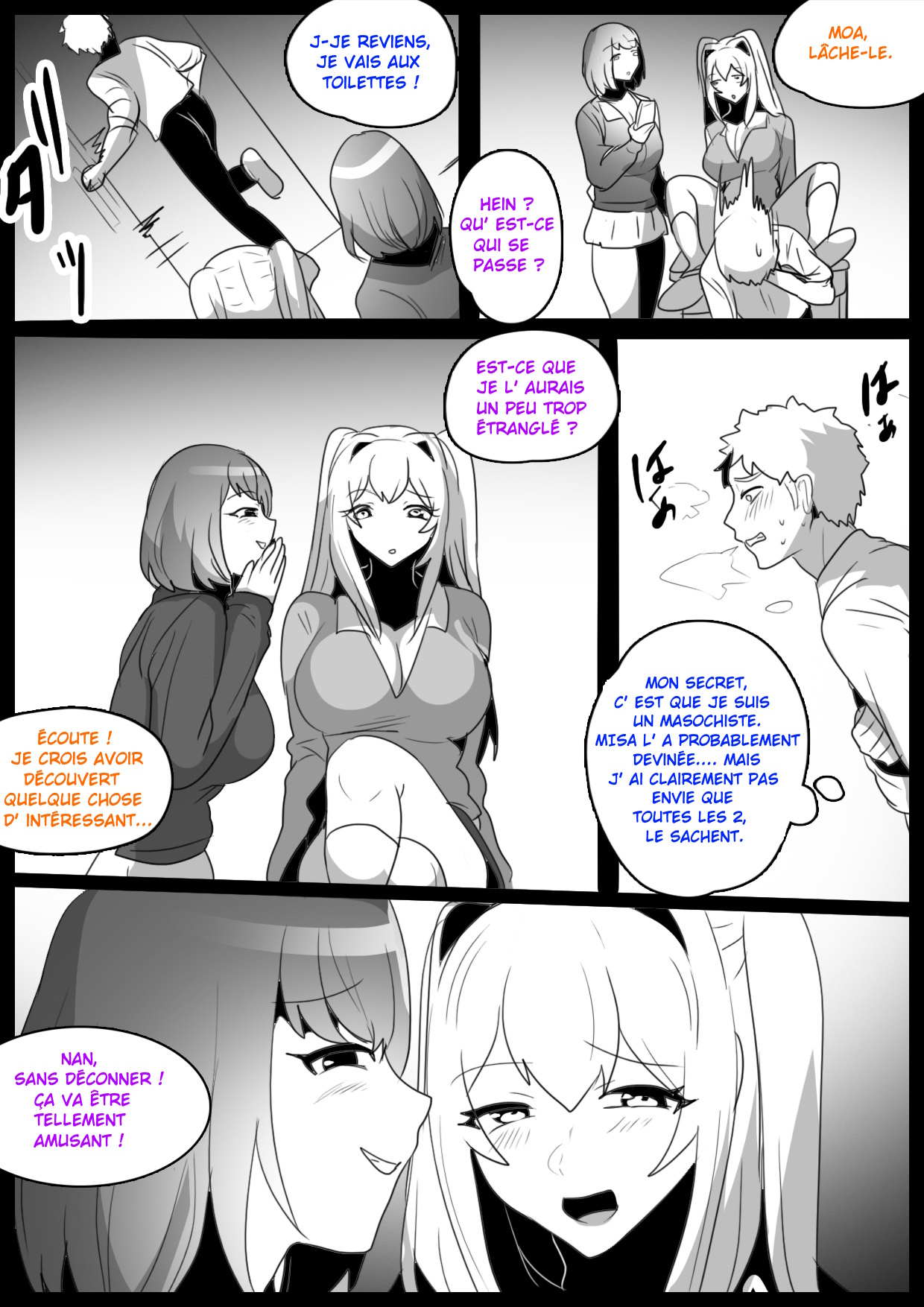 - Je suis devenu l'esclave, un vrai punching-ball par deux filles de ma classe qui ont découvert que j'étais masochiste. - - page 7 full