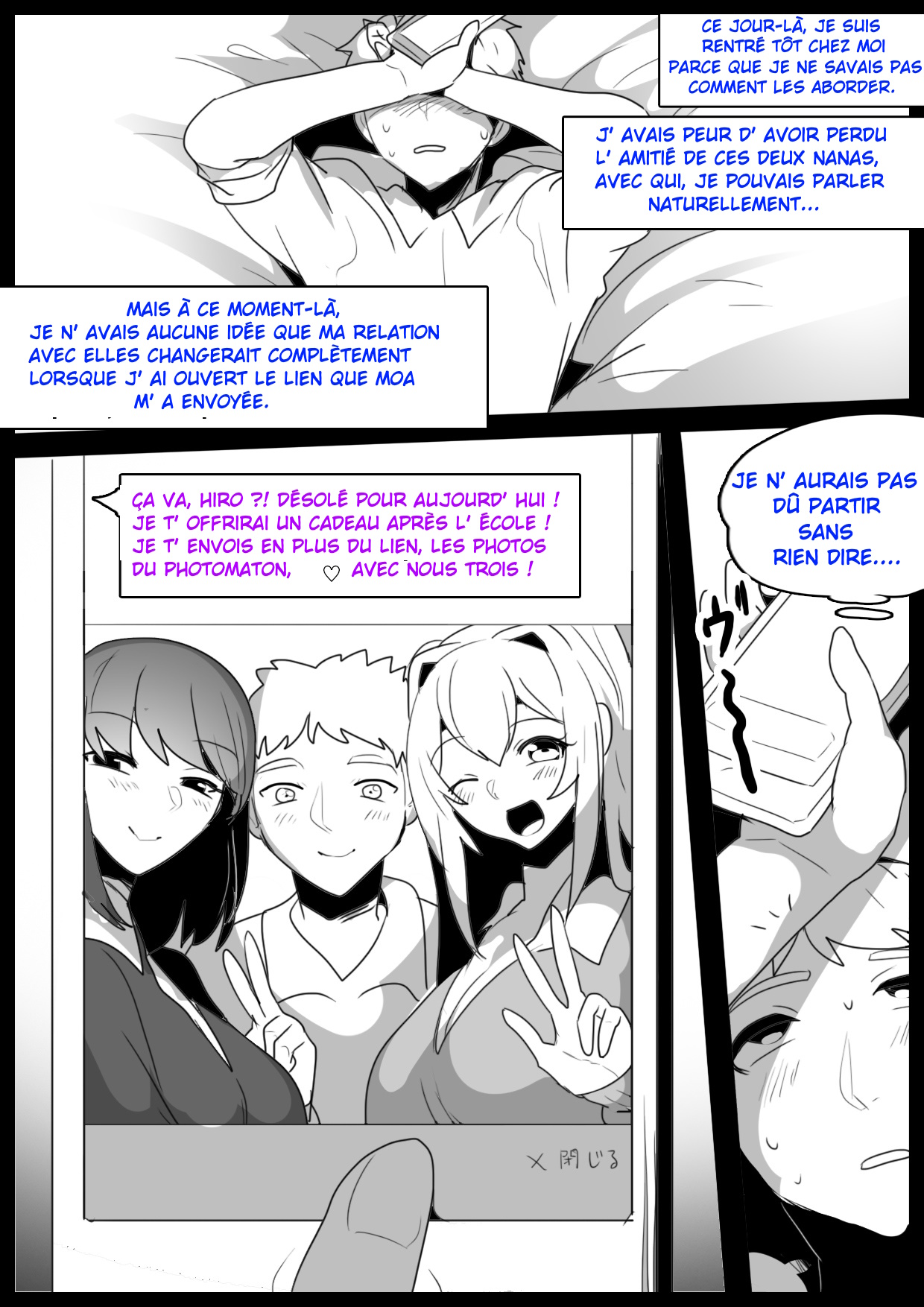 - Je suis devenu l'esclave, un vrai punching-ball par deux filles de ma classe qui ont découvert que j'étais masochiste. - - page 8 full