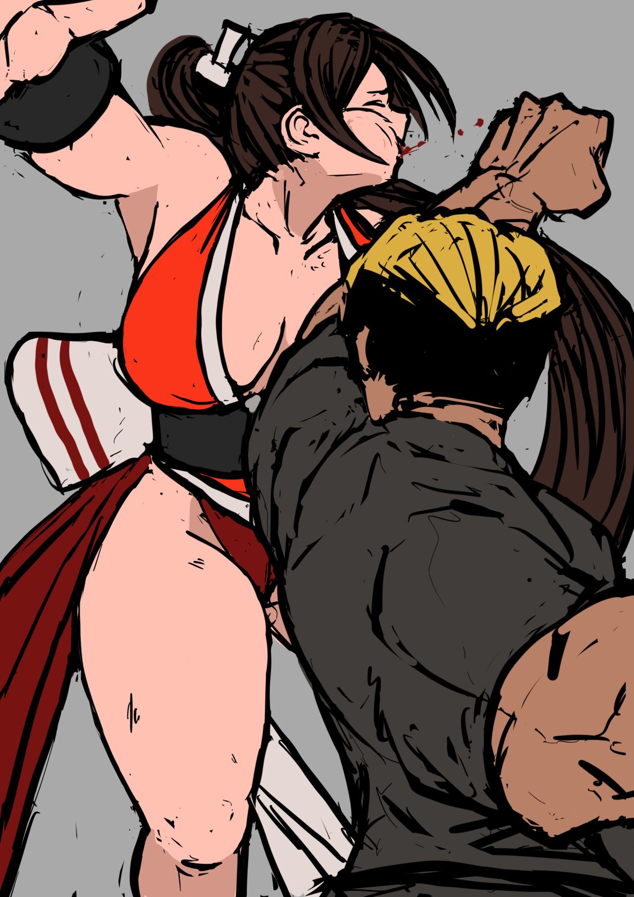 Mai Shiranui VS. Ryuuji Yamazaki page 3 full
