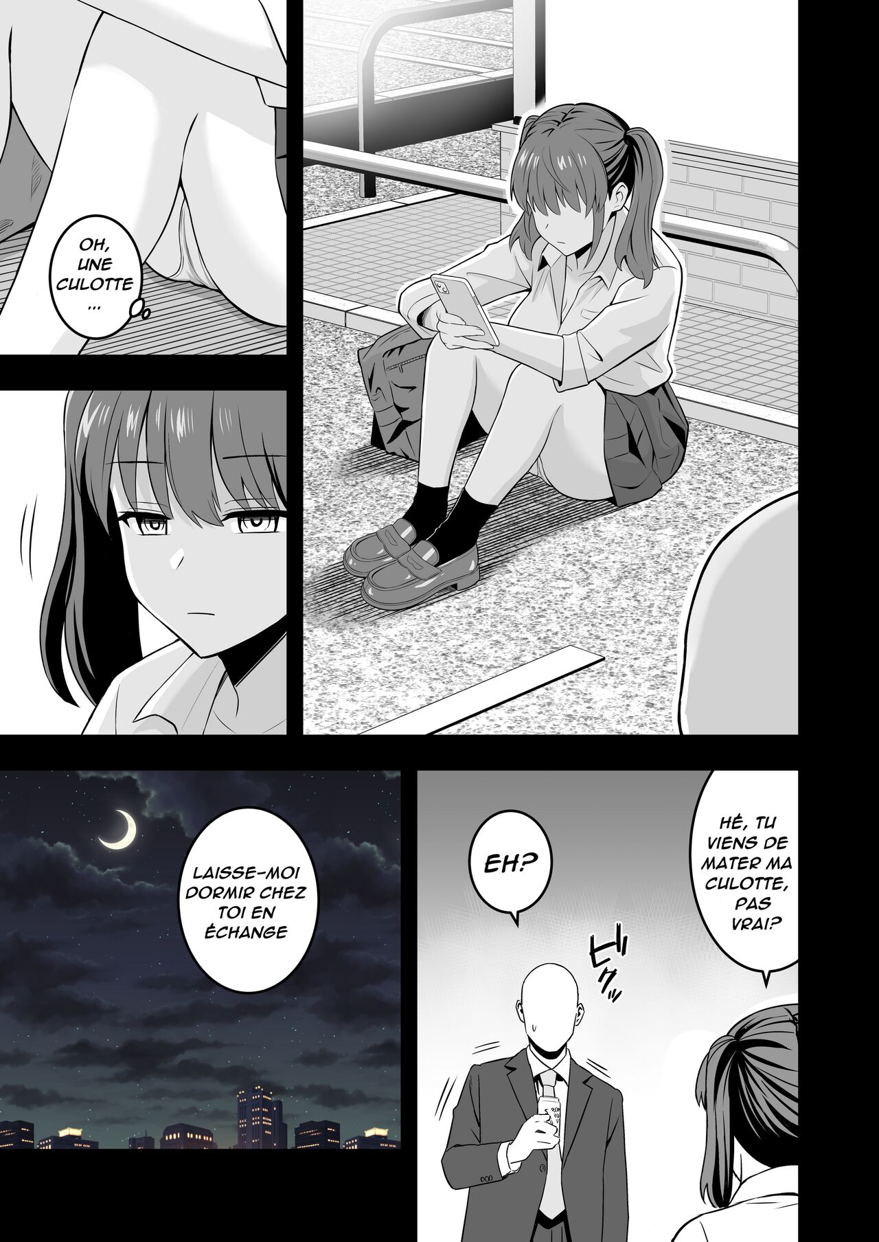 Oji-san ni Tsugou ga Ii Bakunyuu Iede Gal page 6 full