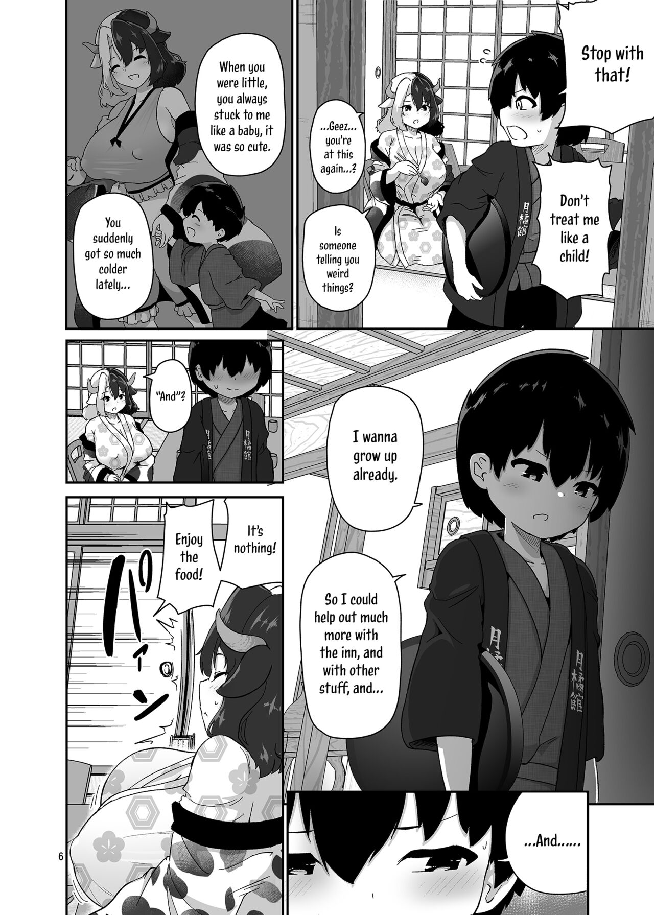 Kodomo Milk to Otona Pyuppyu  - Kids milk&amp;Adult ejaculation page 6 full