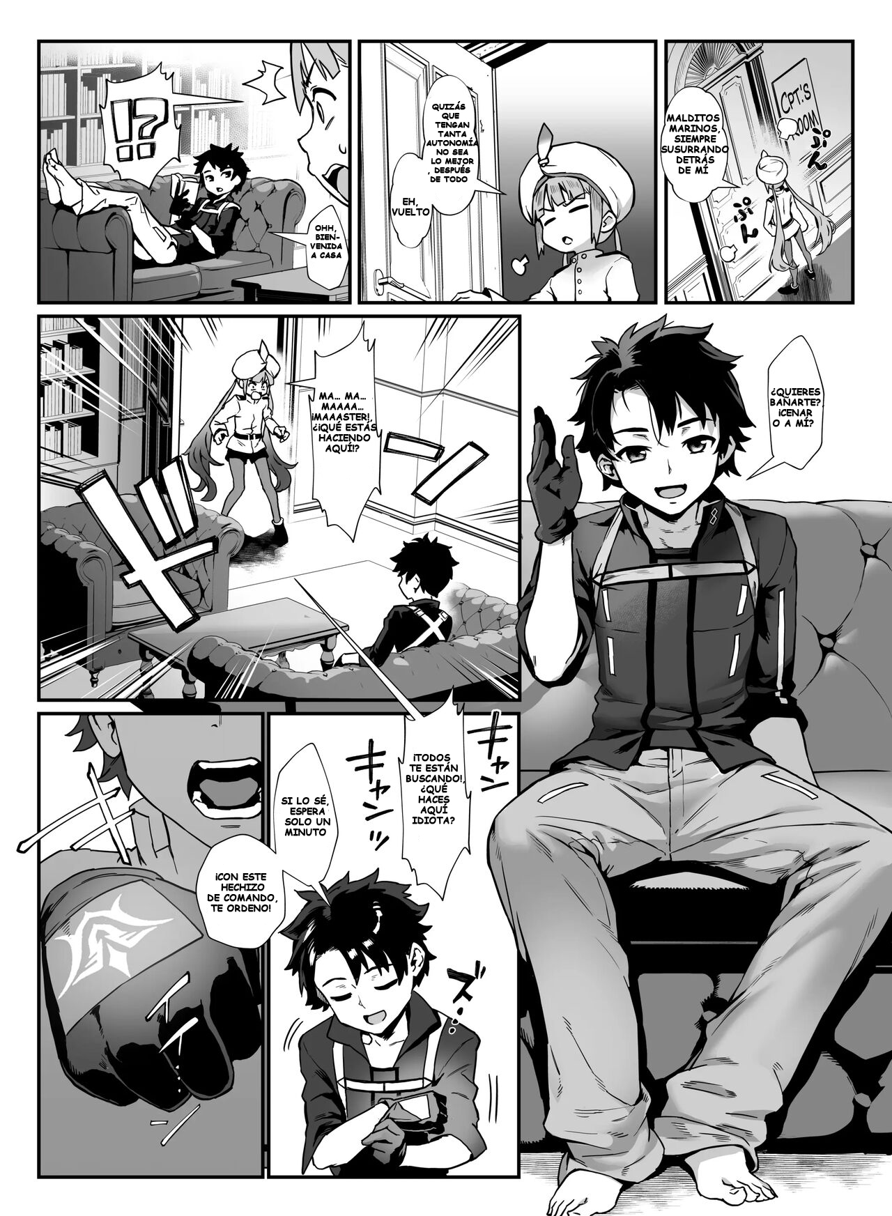 Captain Nemo to Nakadashi Dairankou  Decensored page 9 full