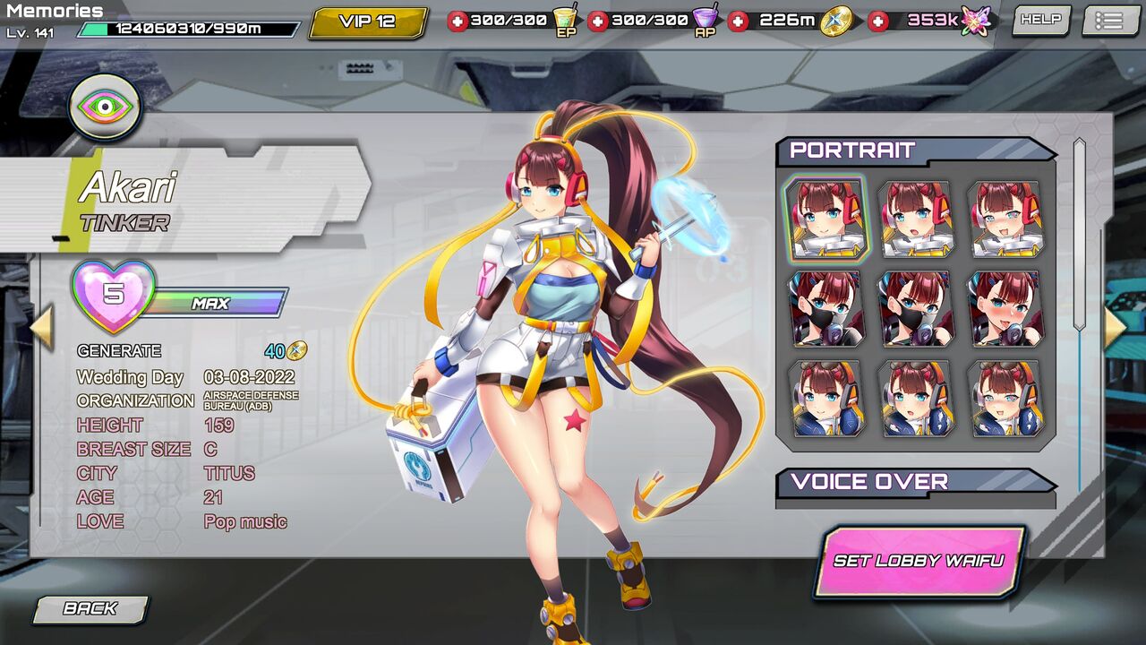 SF Girls Heroes Defense - agent info &amp; lore page 1 full