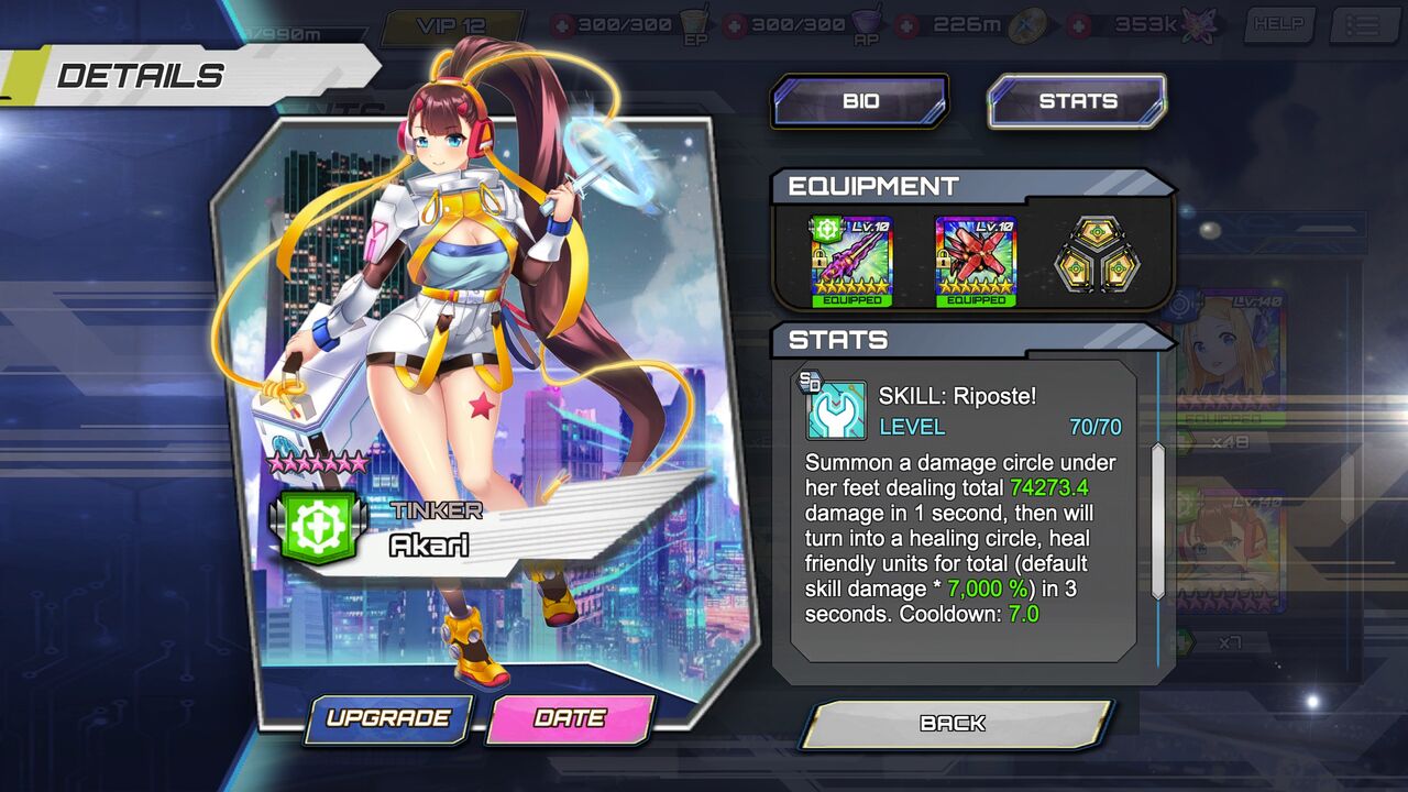 SF Girls Heroes Defense - agent info &amp; lore page 3 full
