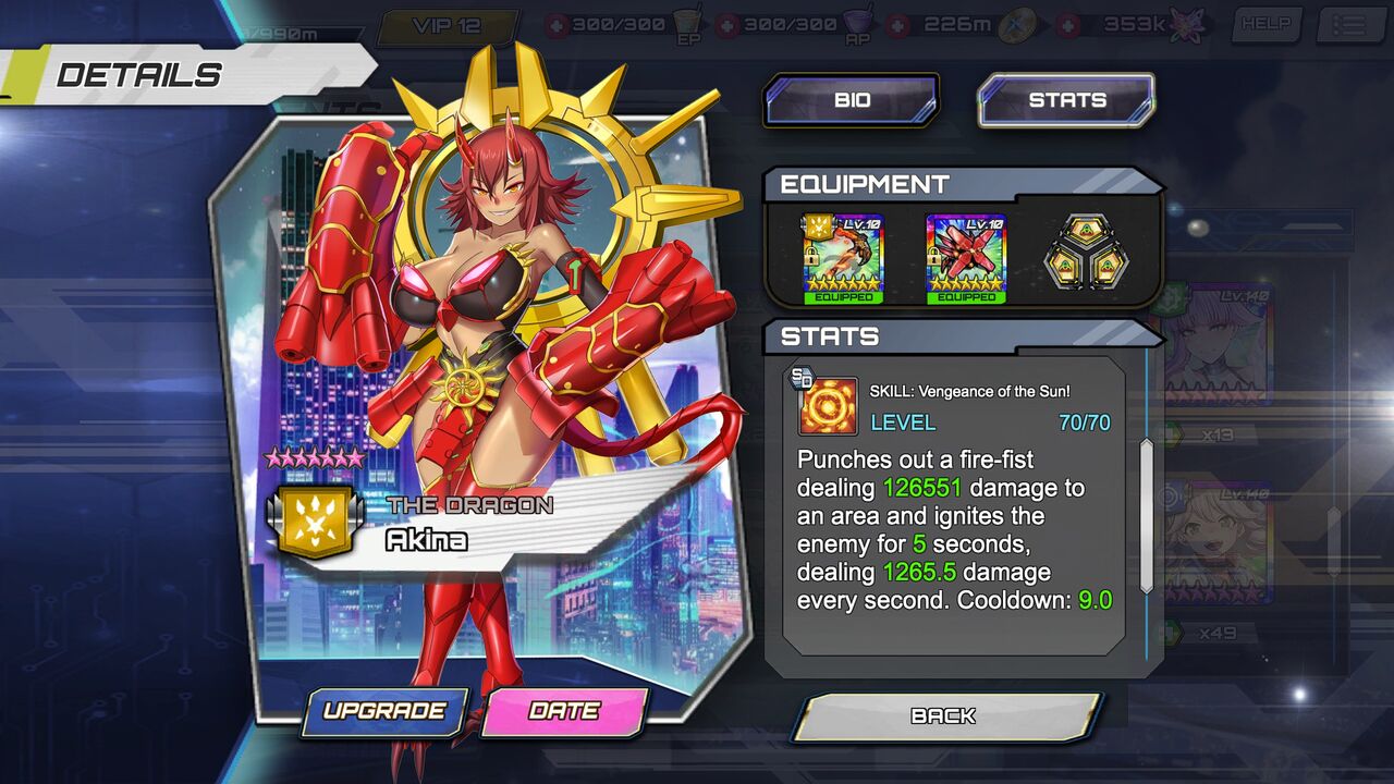 SF Girls Heroes Defense - agent info &amp; lore page 6 full