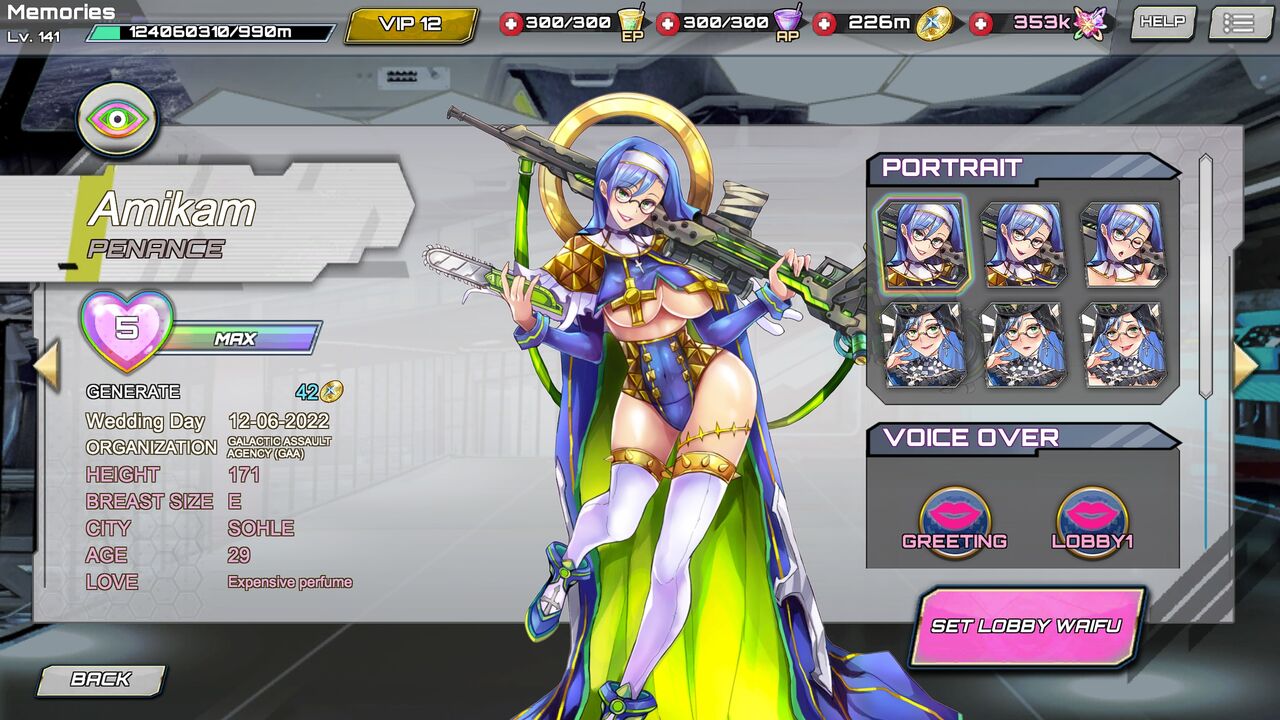 SF Girls Heroes Defense - agent info &amp; lore page 7 full