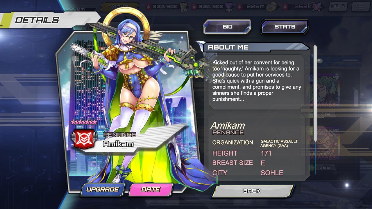 SF Girls Heroes Defense - agent info &amp; lore page 8 full