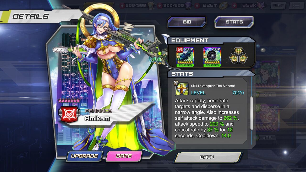 SF Girls Heroes Defense - agent info &amp; lore page 9 full