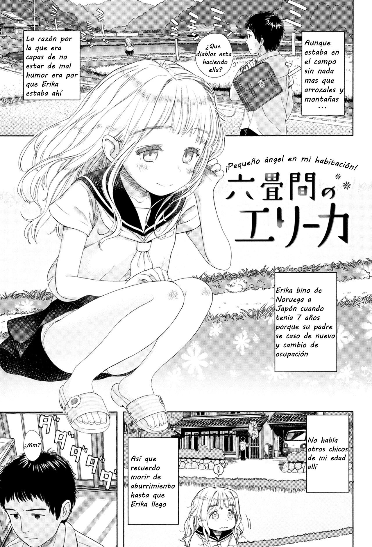 Rokujouma no Erika - ¡Pequeño ángel en mi habitacion! | Erika en la habitación de seis tatamis page 2 full