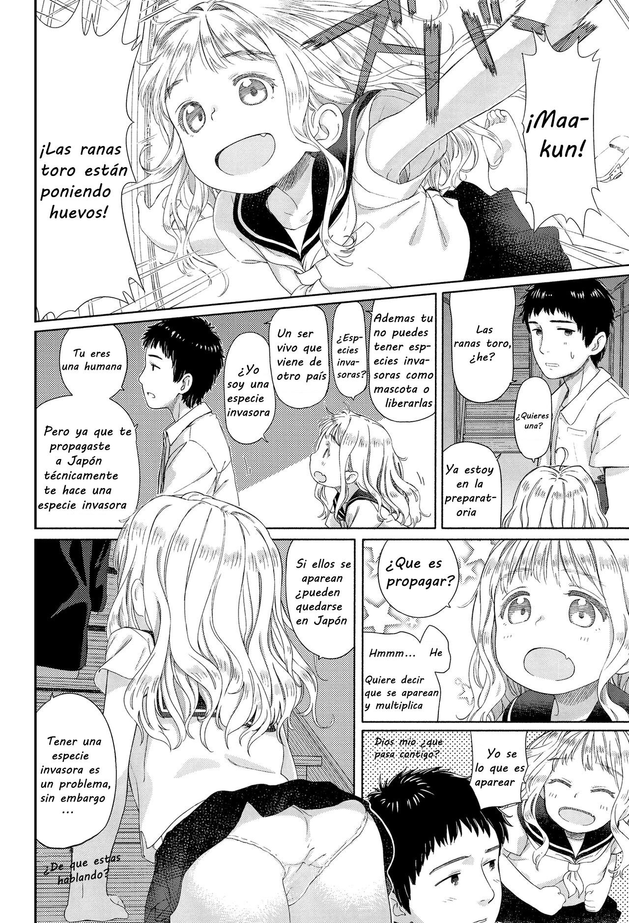 Rokujouma no Erika - ¡Pequeño ángel en mi habitacion! | Erika en la habitación de seis tatamis page 3 full