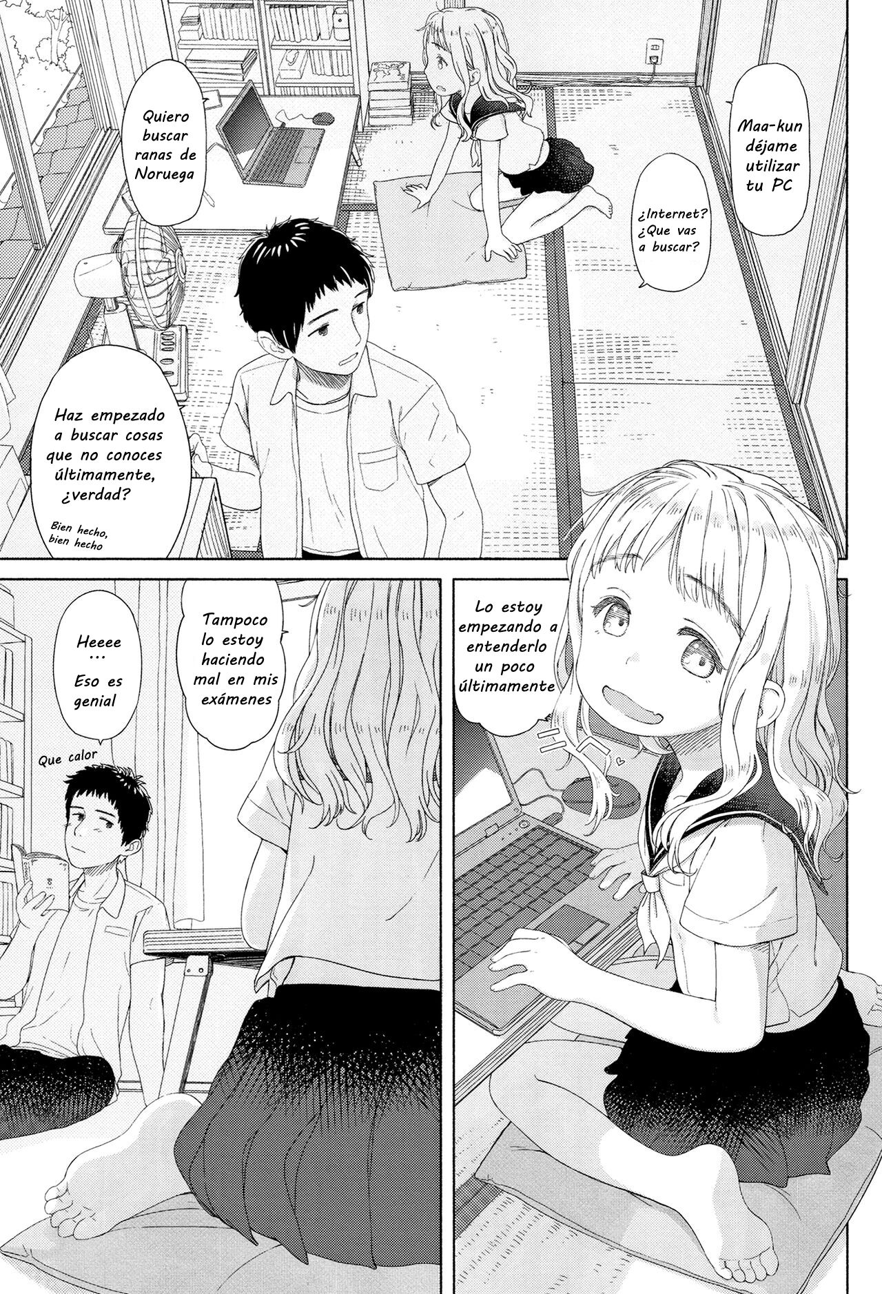 Rokujouma no Erika - ¡Pequeño ángel en mi habitacion! | Erika en la habitación de seis tatamis page 4 full