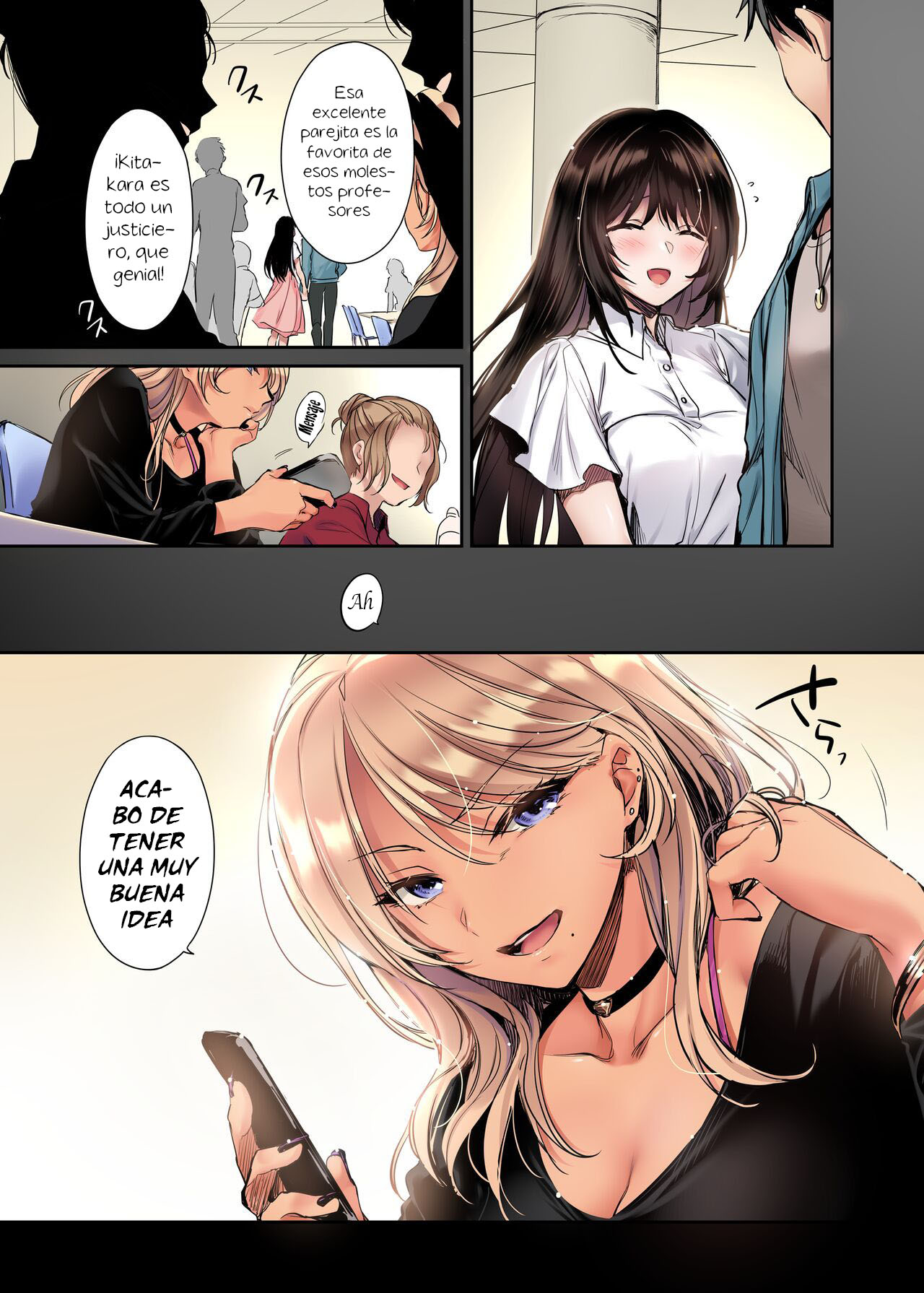 Full Color Ban Wakarase ~Kuro Gal Akane no Couple Douji Seisai~ page 8 full