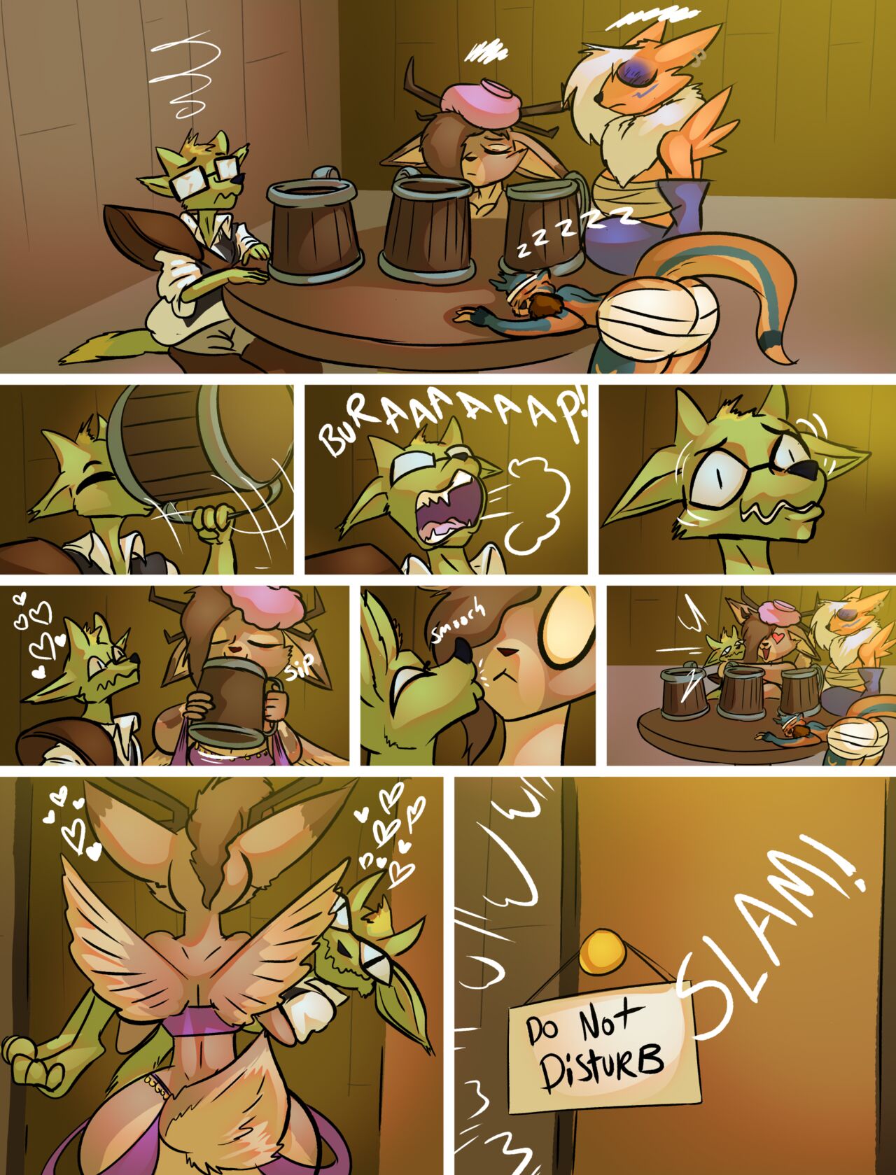 Tenkoman Comic: Down with the Sickness page 4 full