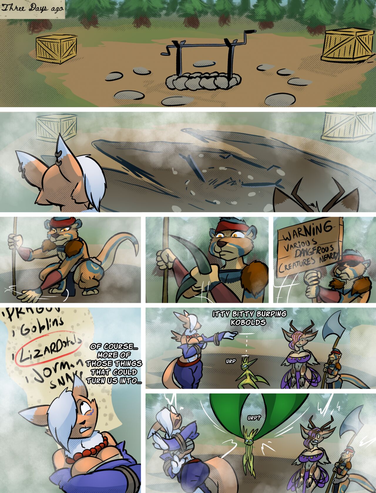 Tenkoman Comic: Down with the Sickness page 6 full