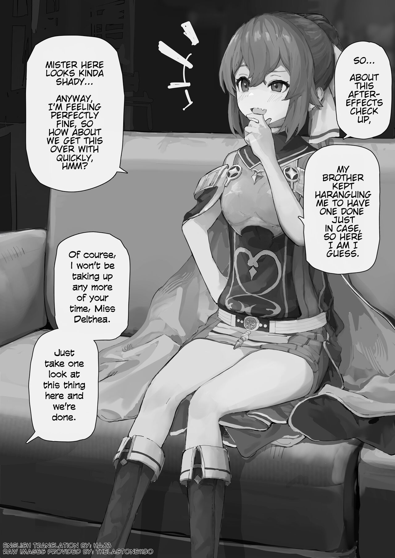 Prequel: Counseling Delthea-chan Mind Control Situation page 1 full