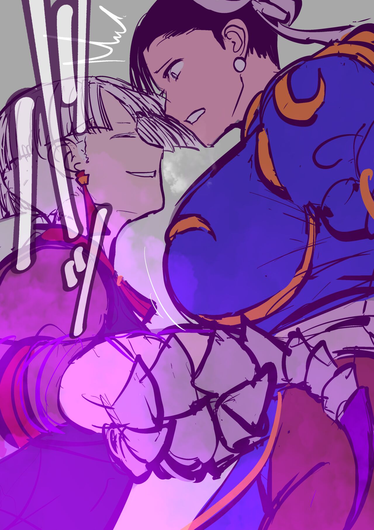 Chun-Li VS. A.K.I. page 1 full