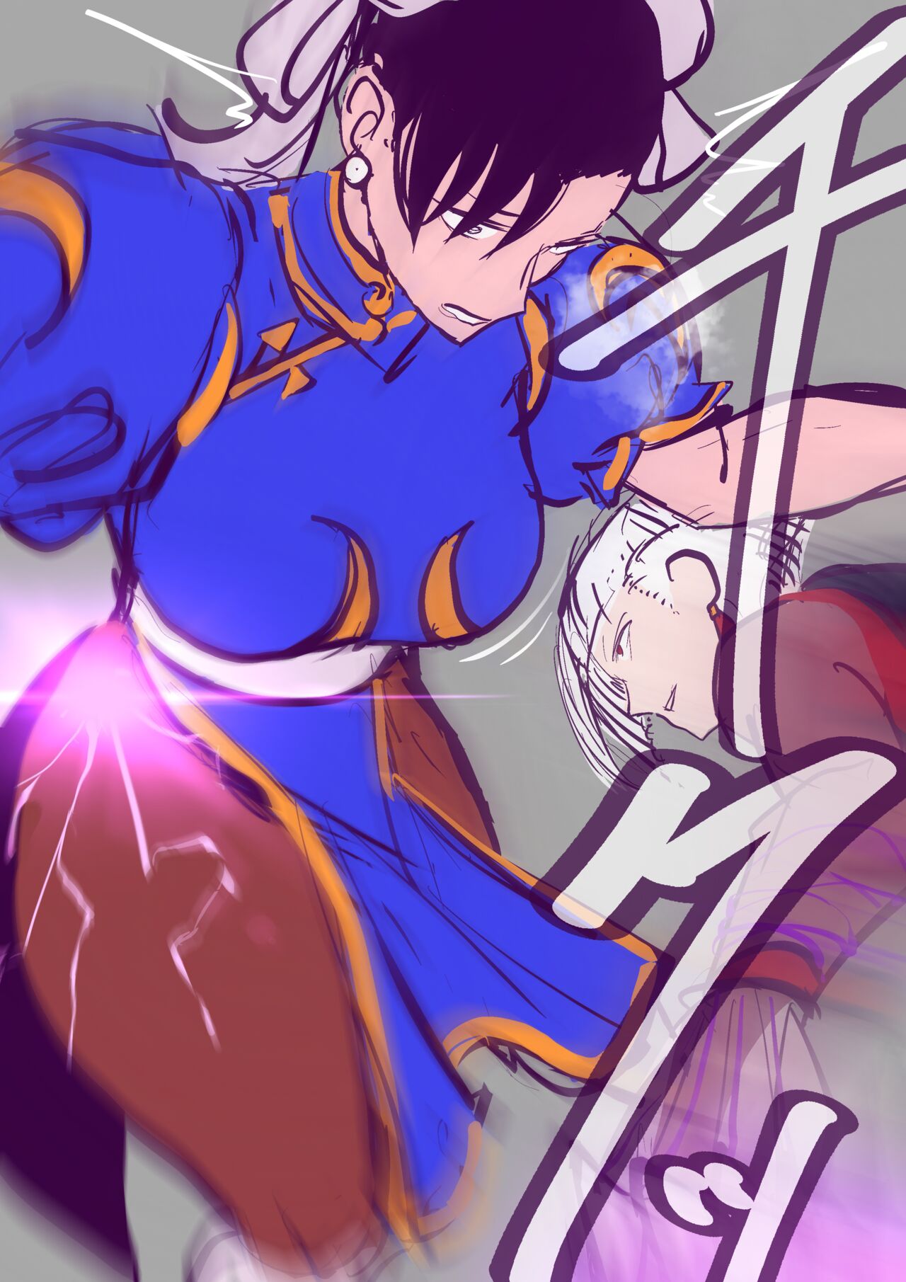 Chun-Li VS. A.K.I. page 2 full