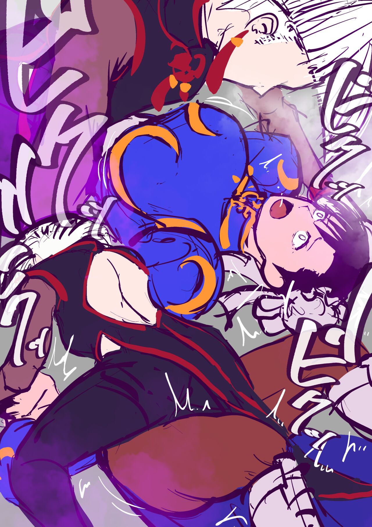 Chun-Li VS. A.K.I. page 9 full