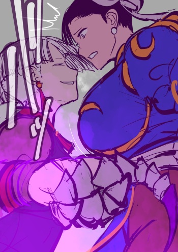 Chun-Li VS. A.K.I. cover
