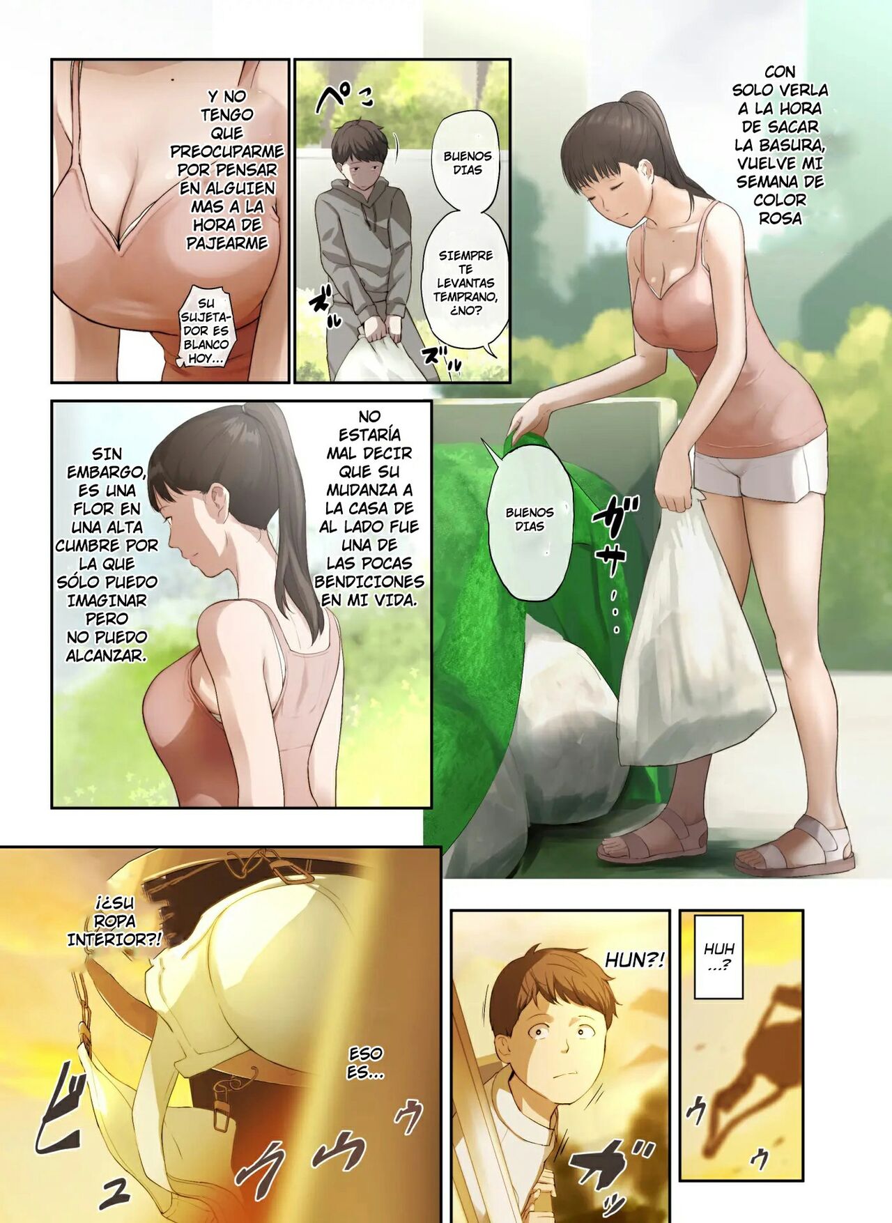Tonari no Onee-san no Shitagi o Nusundara Kiseki ga Okita Hanashi o Shiyou | La Historia de un Milagro que Ocurrió Cuando Robé la Ropa Interior de la Onee-san de a Lado page 6 full