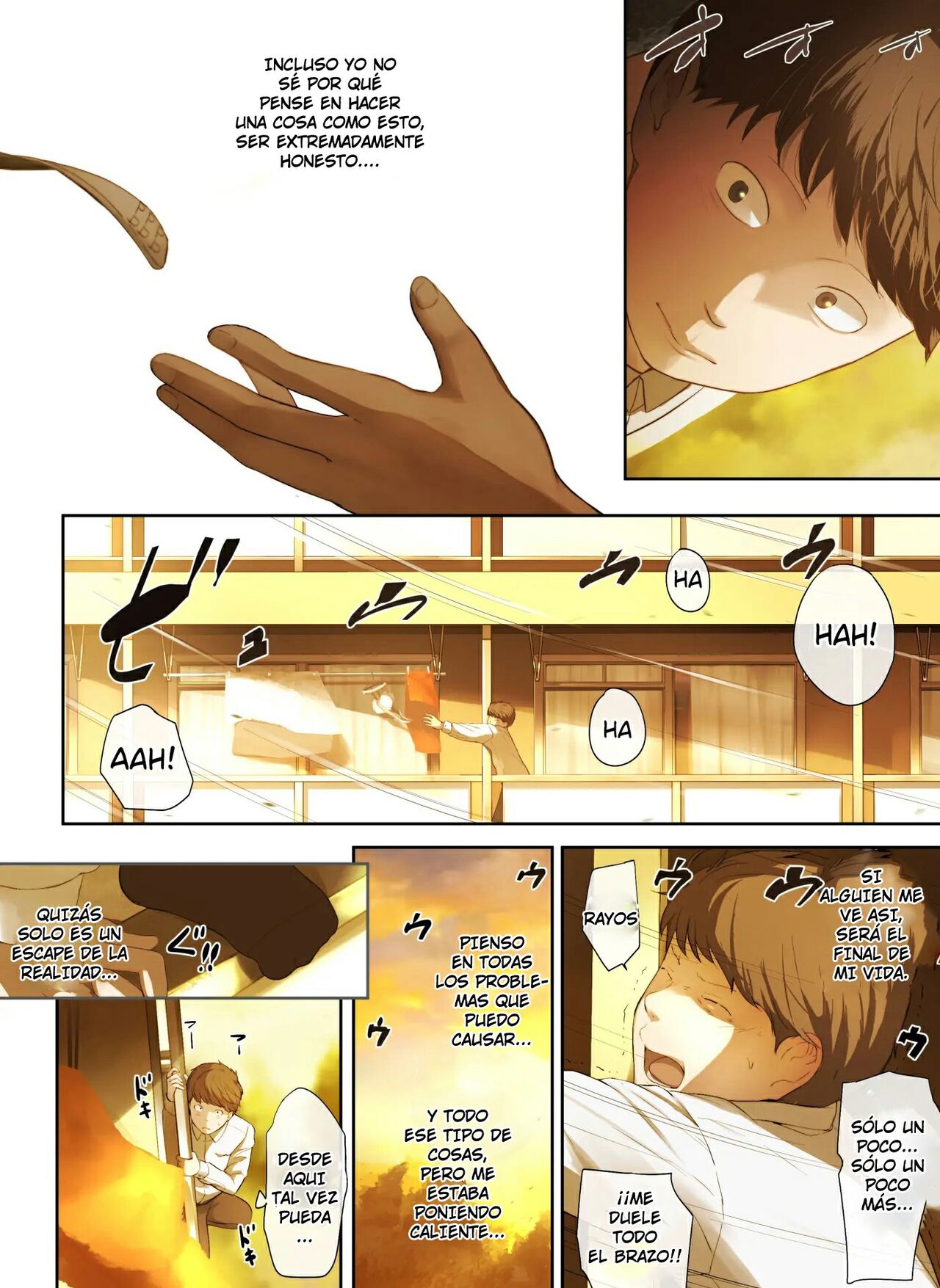 Tonari no Onee-san no Shitagi o Nusundara Kiseki ga Okita Hanashi o Shiyou | La Historia de un Milagro que Ocurrió Cuando Robé la Ropa Interior de la Onee-san de a Lado page 7 full