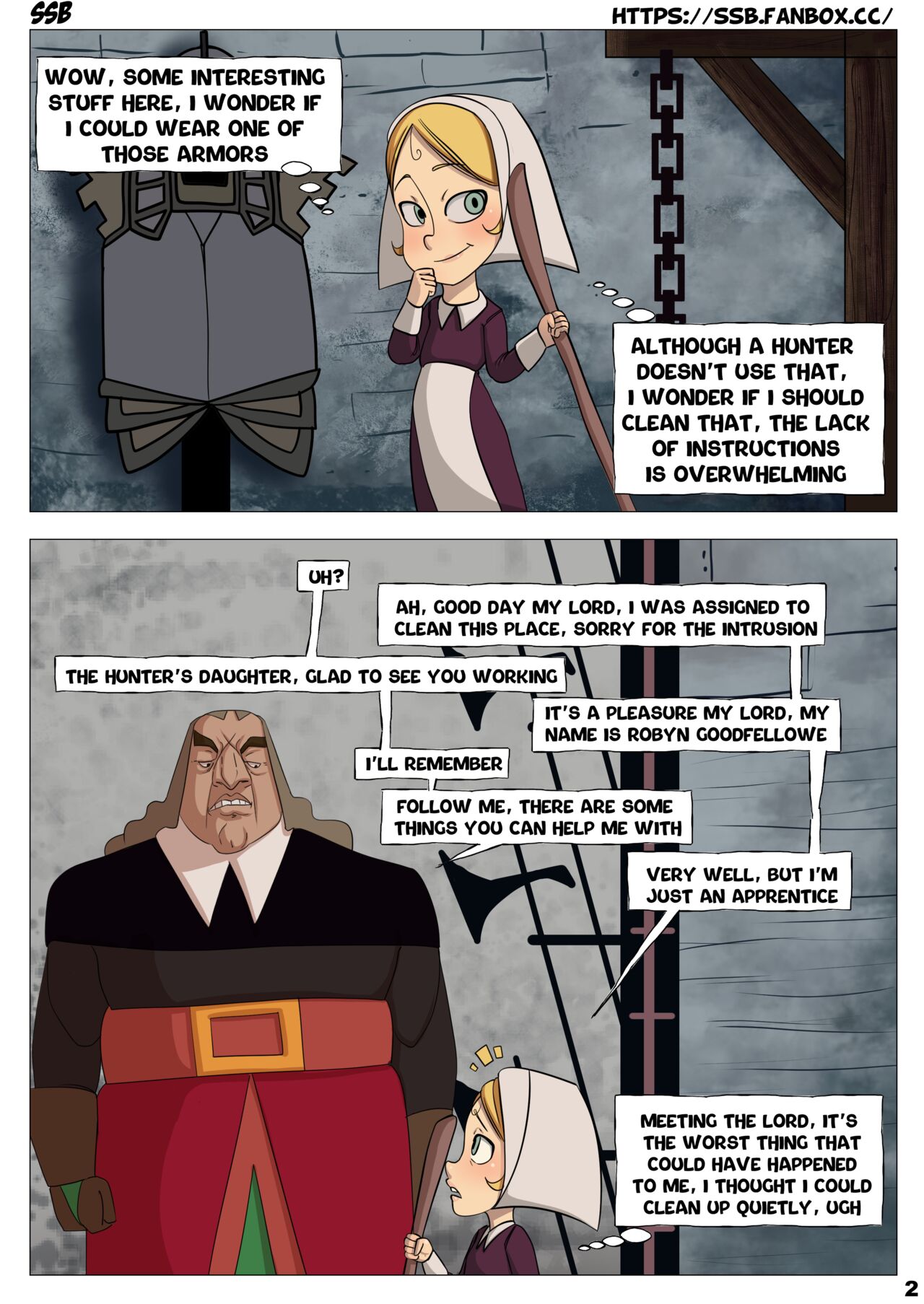 WolfWalkers - The first job page 3 full
