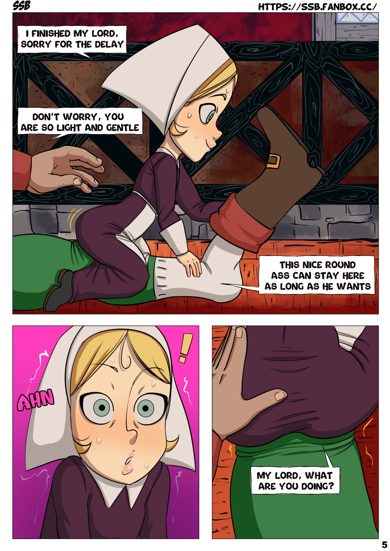 WolfWalkers - The first job page 6 full